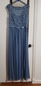 Blue Bridemaid Dress